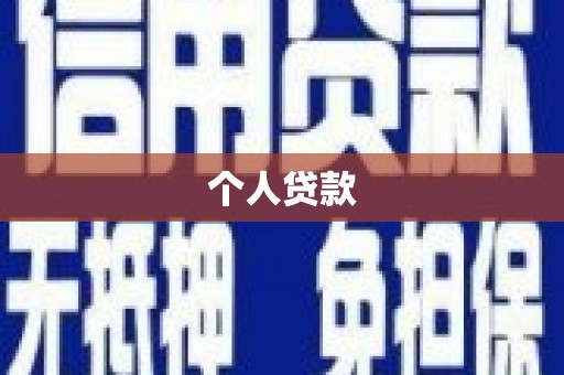望城个人贷款