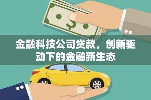 望城金融科技公司贷款，创新驱动下的金融新生态