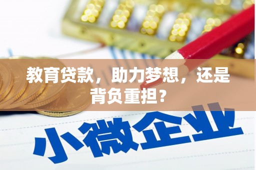 望城教育贷款，助力梦想，还是背负重担？