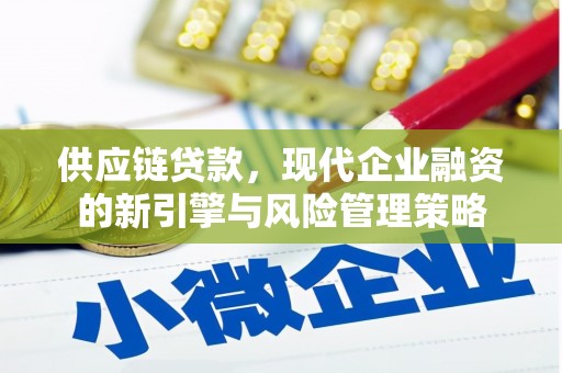 望城供应链贷款，现代企业融资的新引擎与风险管理策略