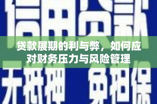 望城贷款展期的利与弊，如何应对财务压力与风险管理