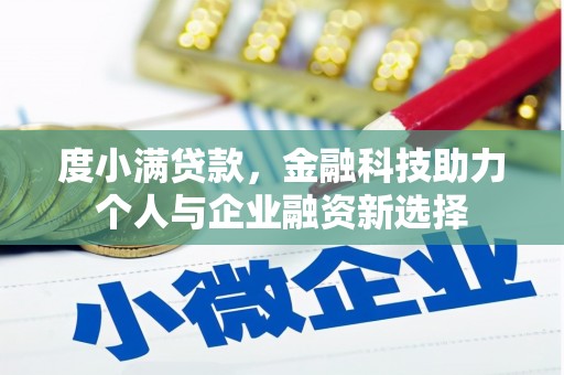 望城度小满贷款，金融科技助力个人与企业融资新选择