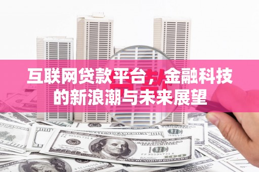 望城互联网贷款平台，金融科技的新浪潮与未来展望