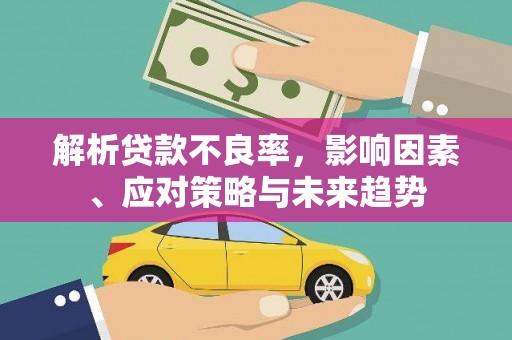 望城解析贷款不良率，影响因素、应对策略与未来趋势