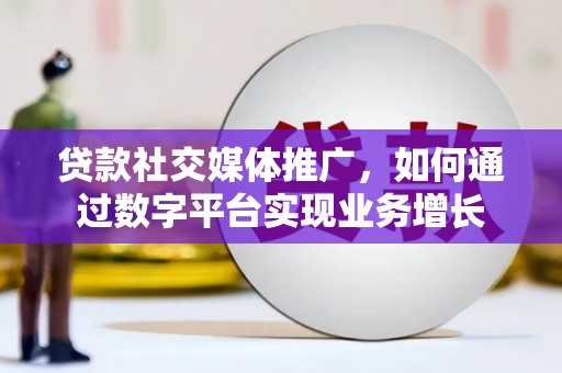 望城贷款社交媒体推广，如何通过数字平台实现业务增长