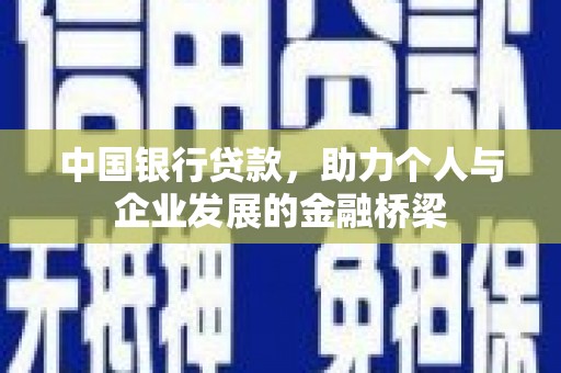 望城中国银行贷款，助力个人与企业发展的金融桥梁