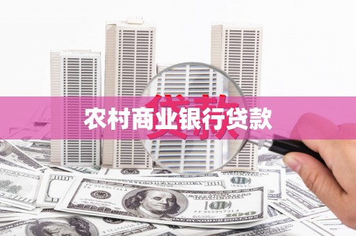 望城农村商业银行贷款