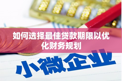 望城如何选择最佳贷款期限以优化财务规划