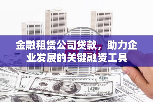 望城金融租赁公司贷款，助力企业发展的关键融资工具