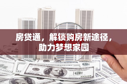 望城房贷通，解锁购房新途径，助力梦想家园