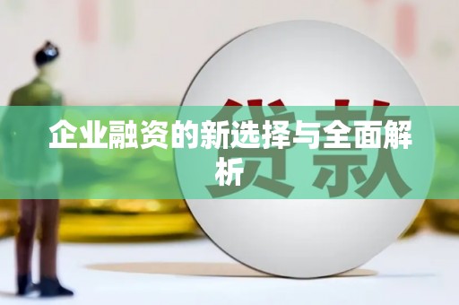 望城企业融资的新选择与全面解析